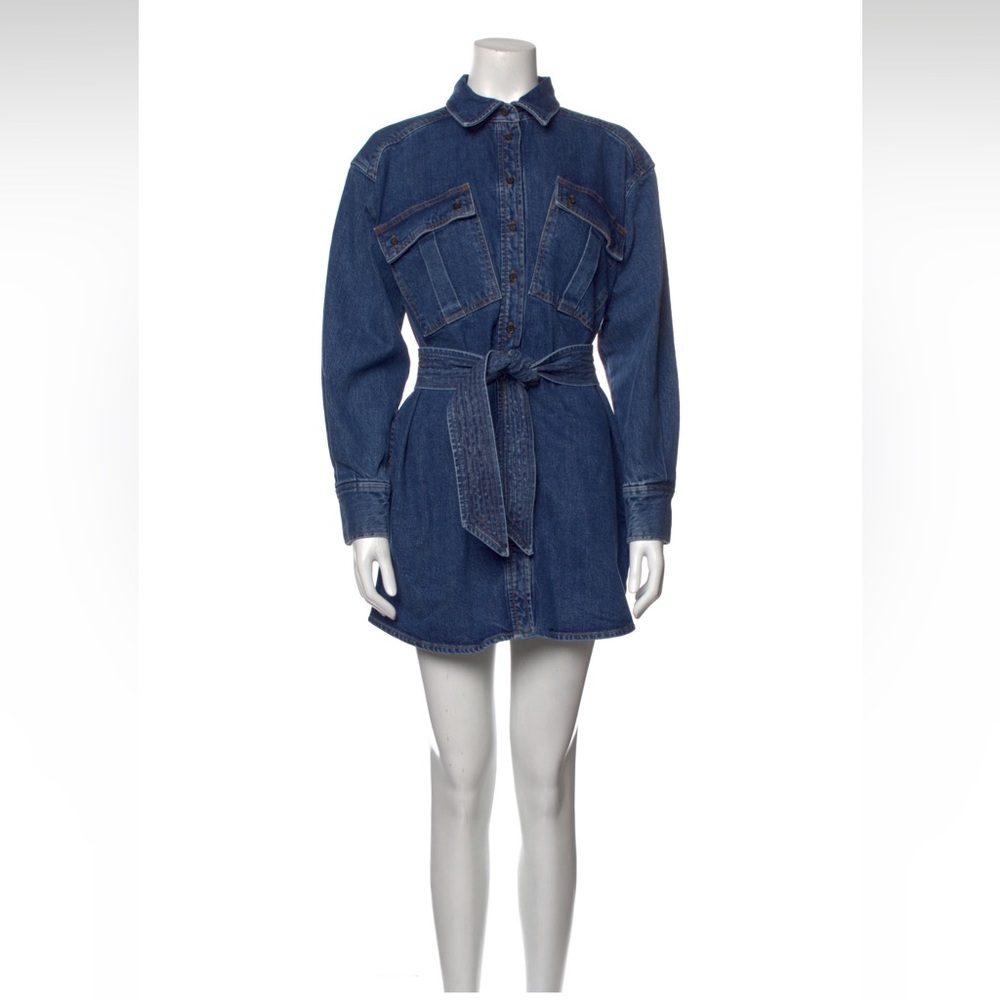 DENIM MINI DRESS